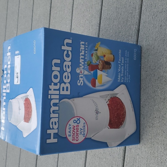 NWT Hamilton Beach Snowman Ice Shaver 68010 - Picture 1 of 6